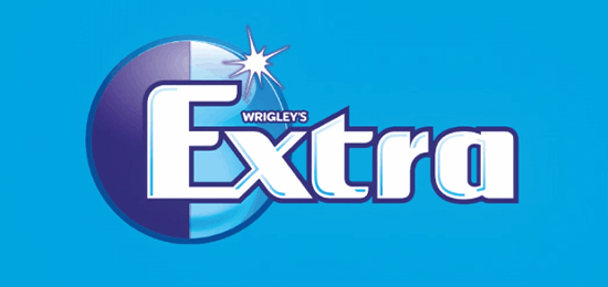 口味卓越的 護齒無糖口香糖品牌 Extra益達的 LOGO設(shè)計內(nèi)涵與品牌設(shè)計欣賞