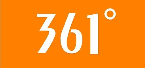 專業(yè)化、年輕化、國際化的，民族體育用品行業(yè)領(lǐng)先品牌-361°-LOGO設(shè)計內(nèi)涵與品牌設(shè)計欣賞